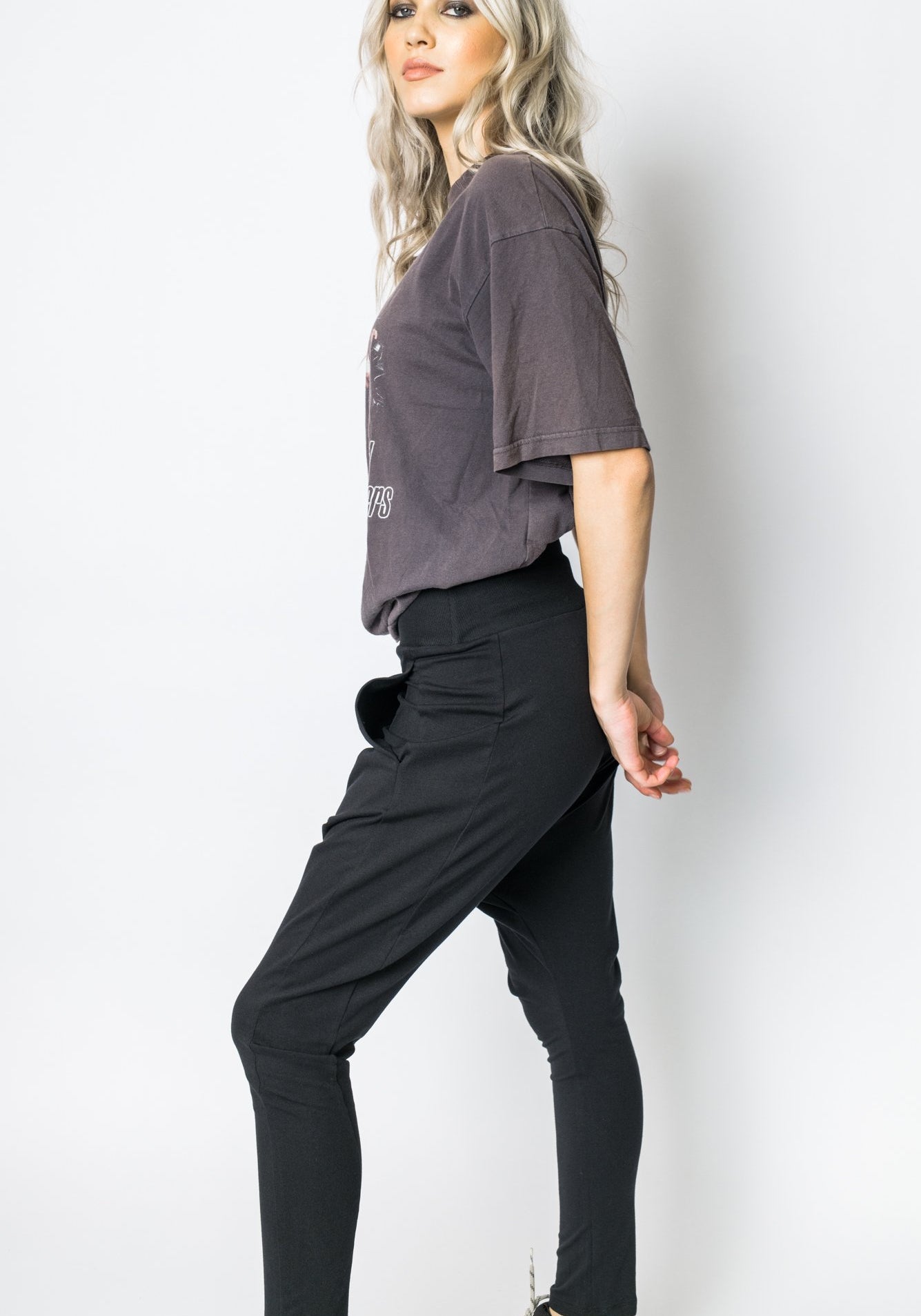 Loose Pant Black