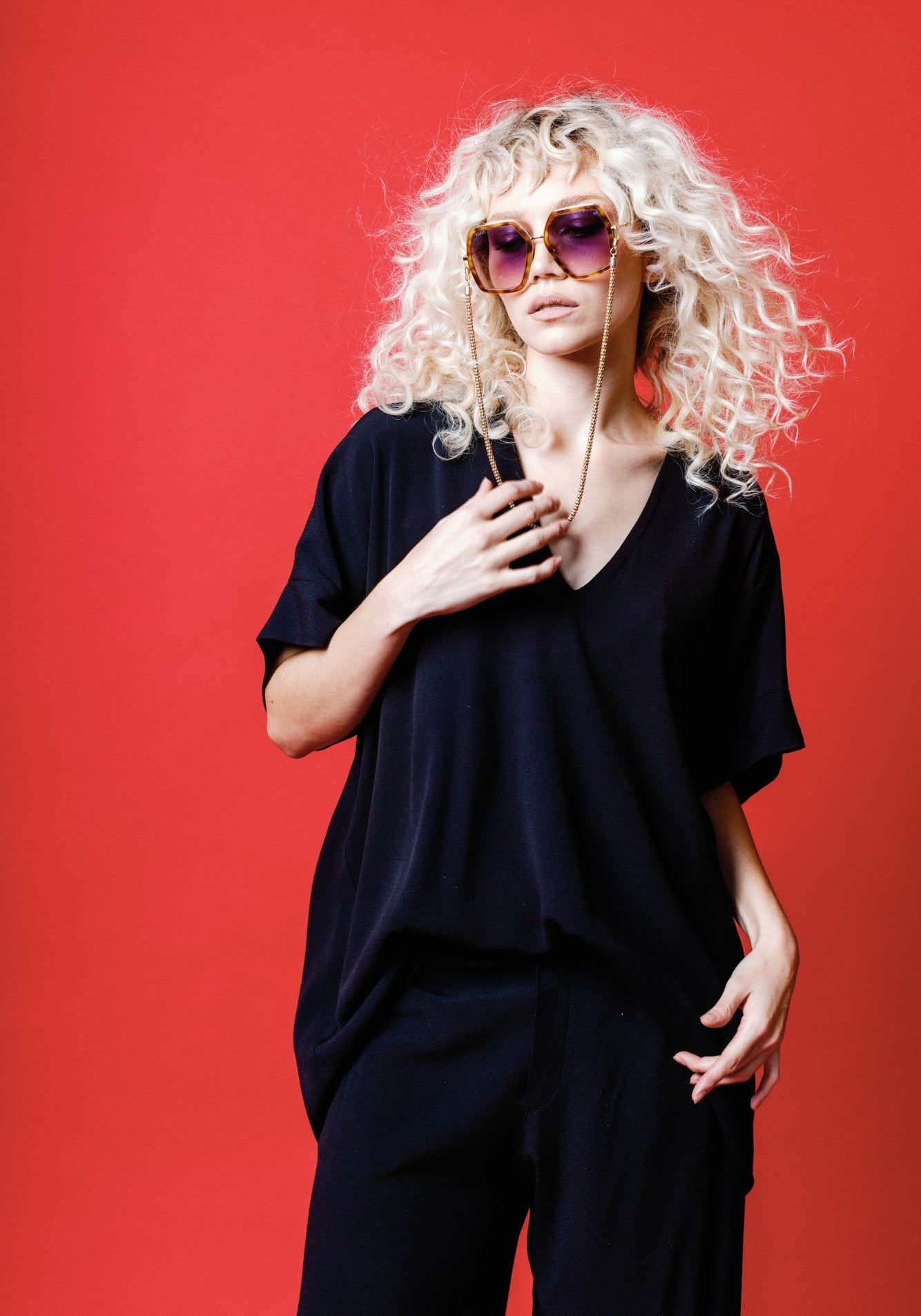 Resort Pullover in Black