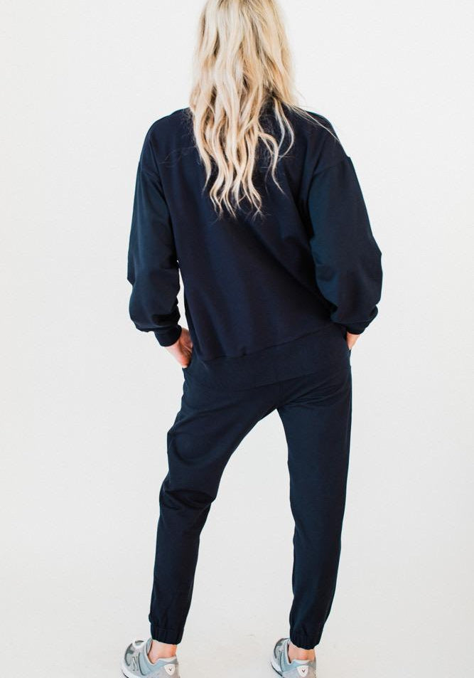 Olympia Sweat Pants Navy
