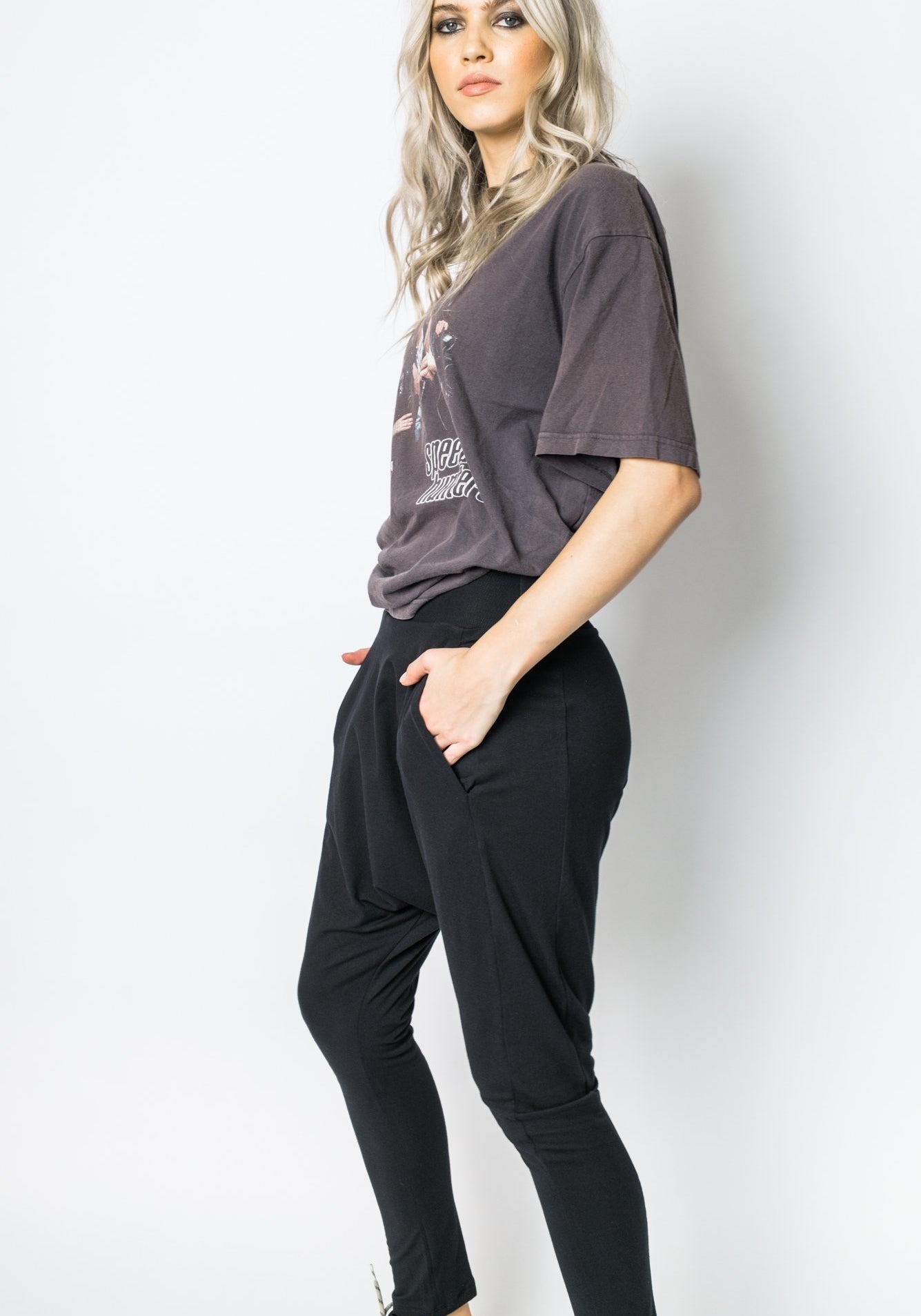 Loose Pant Black