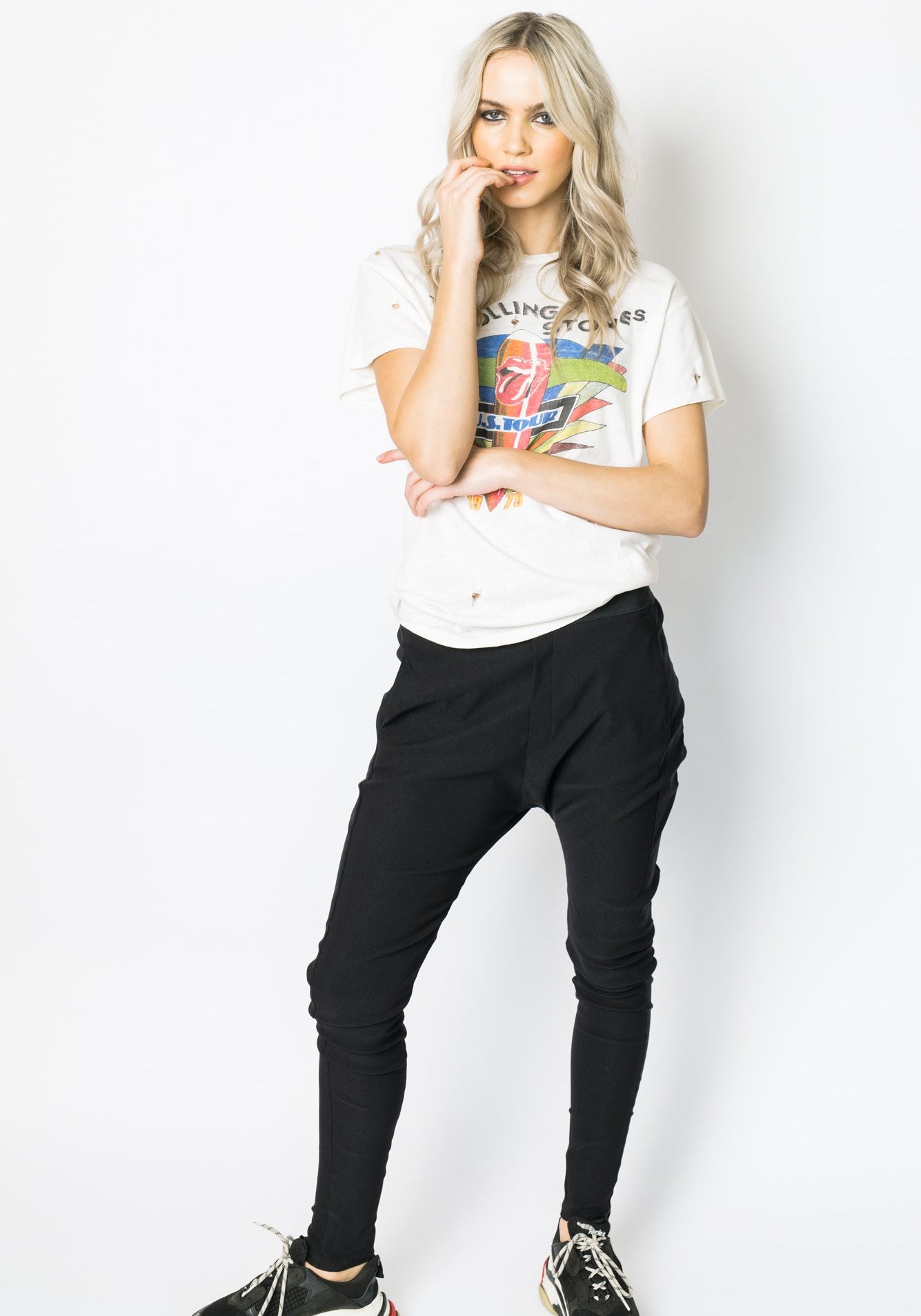 Twill Trainer Black