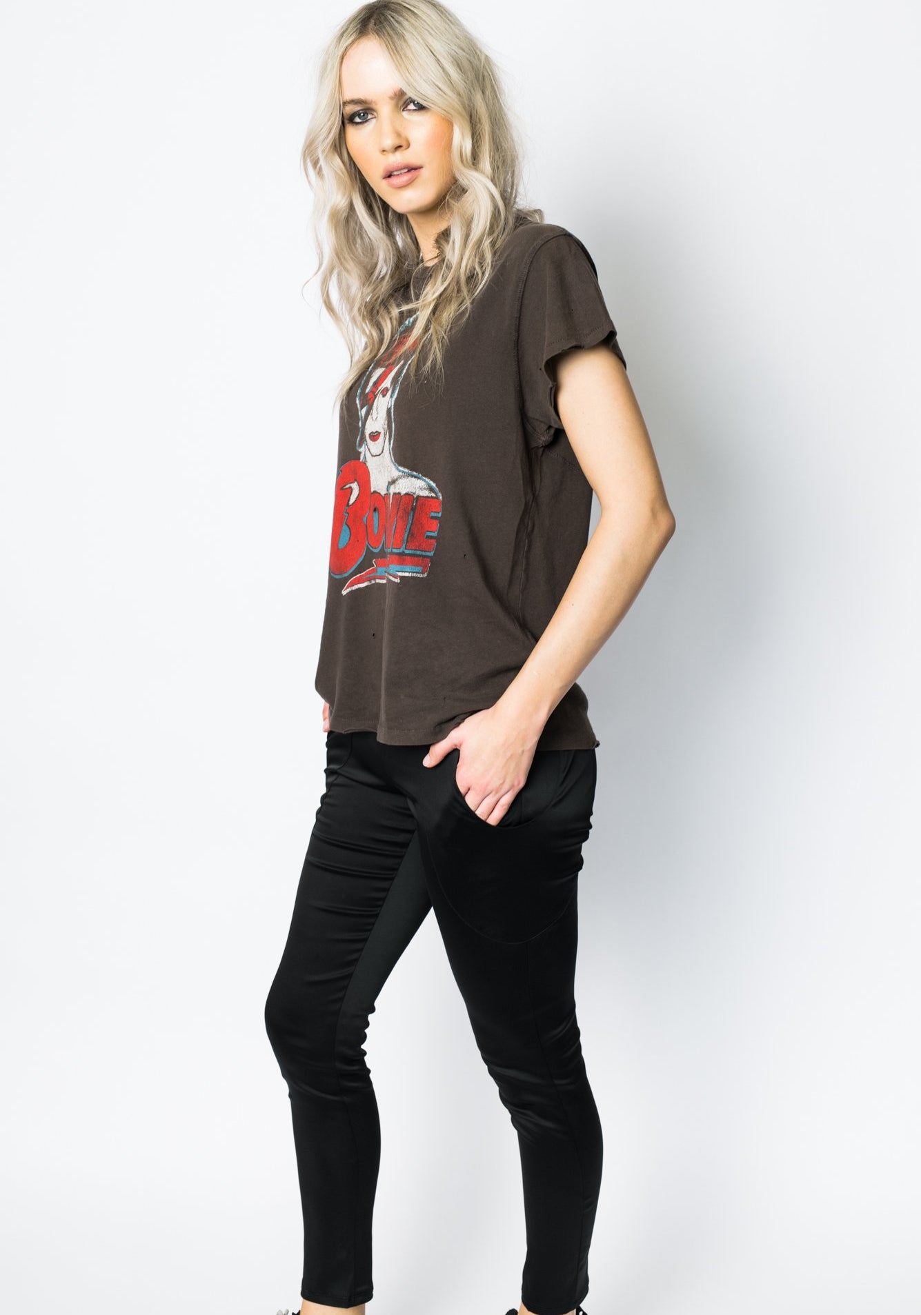 Luxe Halster Cropped Black