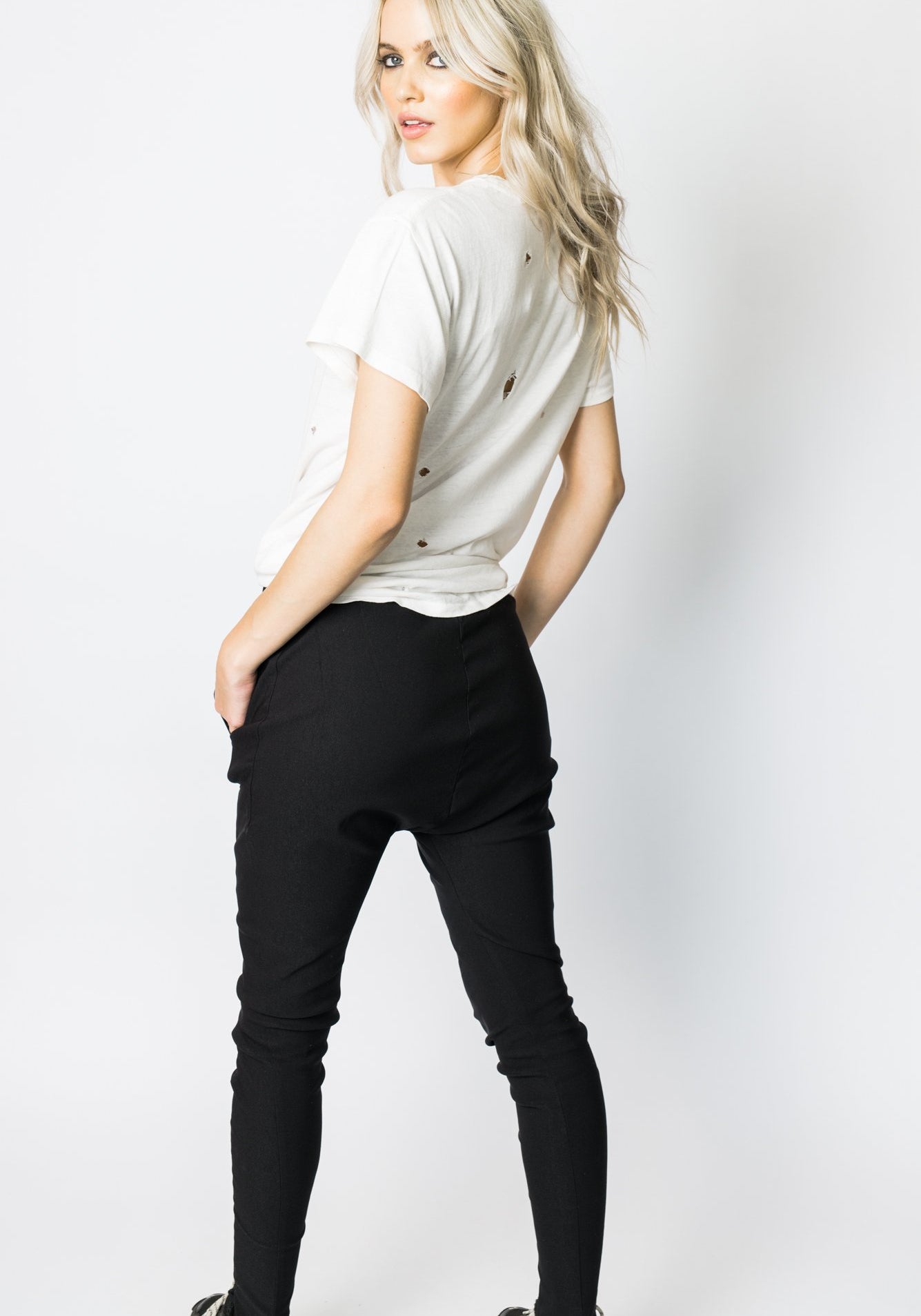 Twill Trainer Black