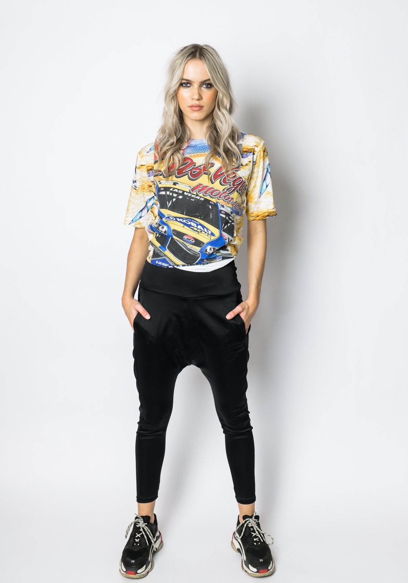 Luxe Highrise Cropped Pant Black