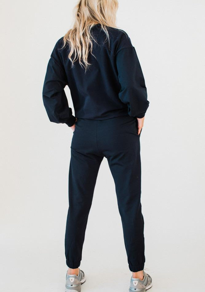 Olympia Sweat Pants Navy