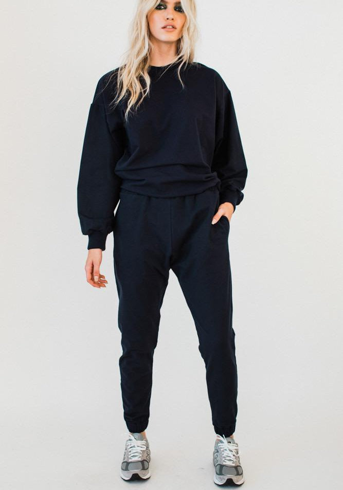 Olympia Sweat Pants Navy