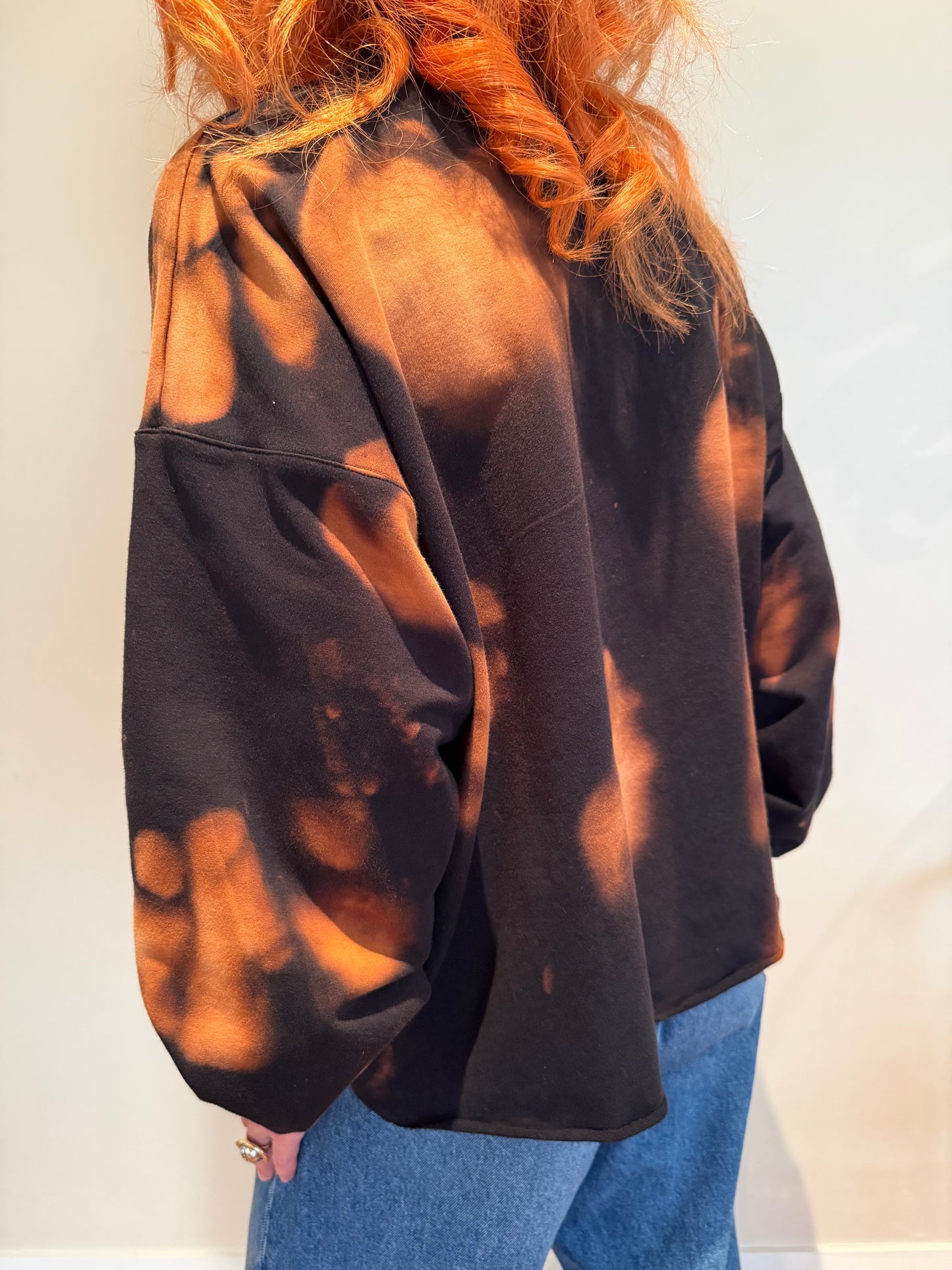 Olympia Sweat Top in Amber Cloud