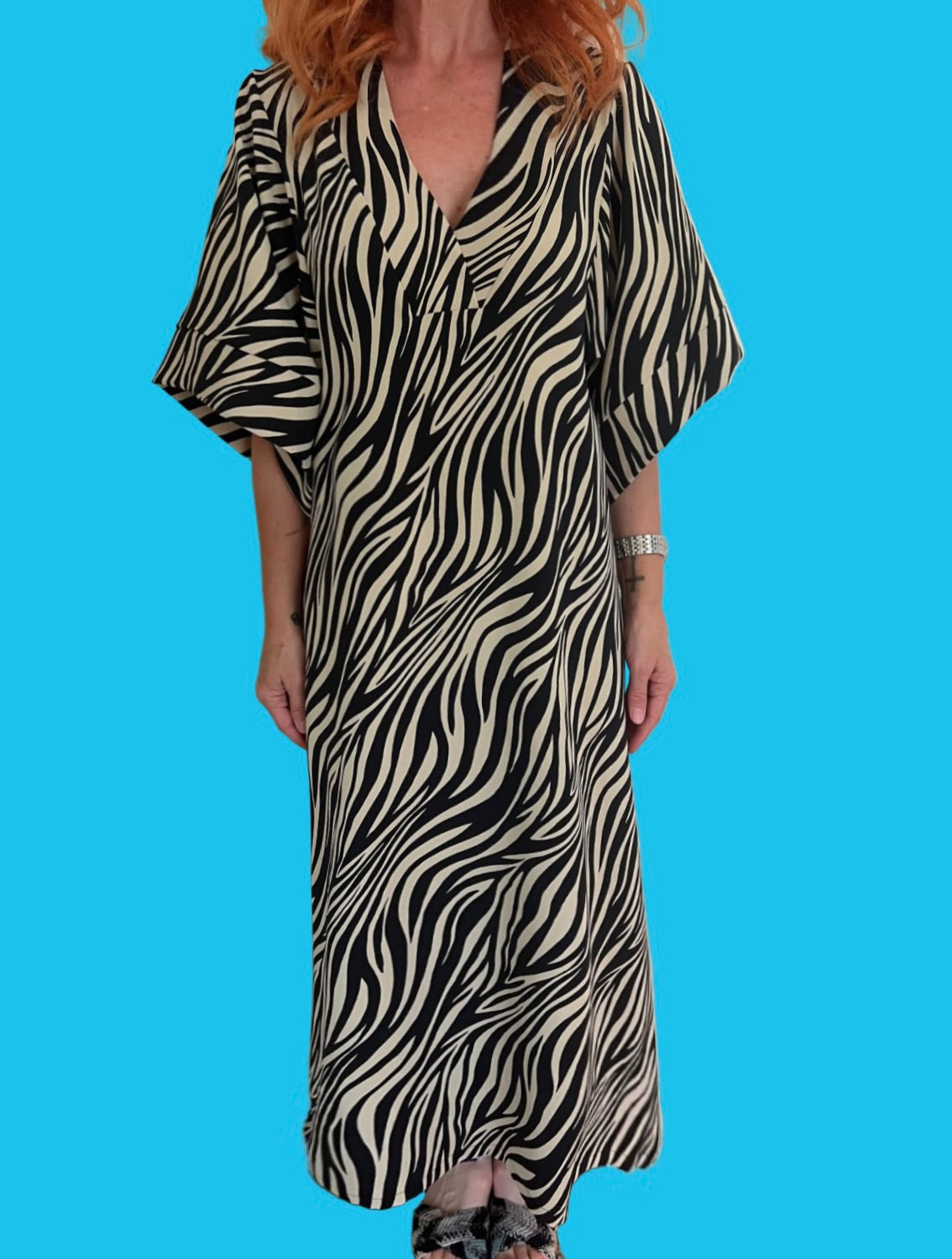 House Dress in Zebra