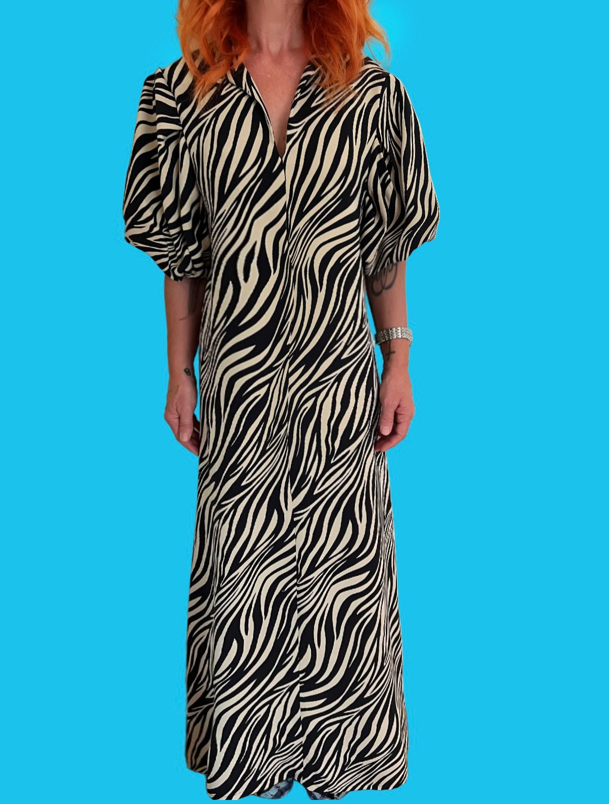 Dolly Dress in Zebra