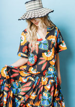 Load image into Gallery viewer, Sundress in Black Toucan