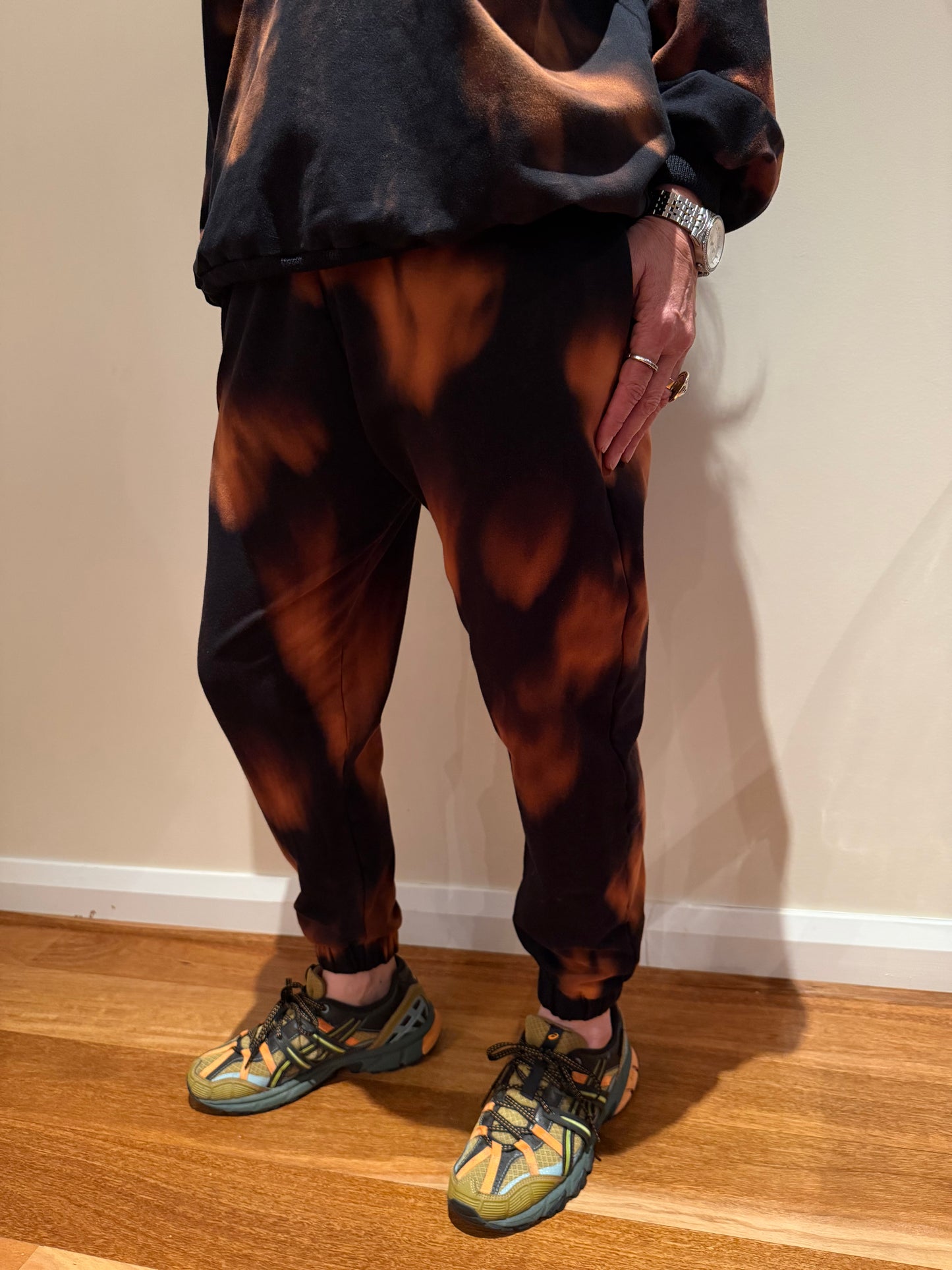 Olympia Sweat Pants in Amber Cloud