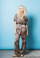 Load image into Gallery viewer, Silk Luxe Jumpsuit in Leopard