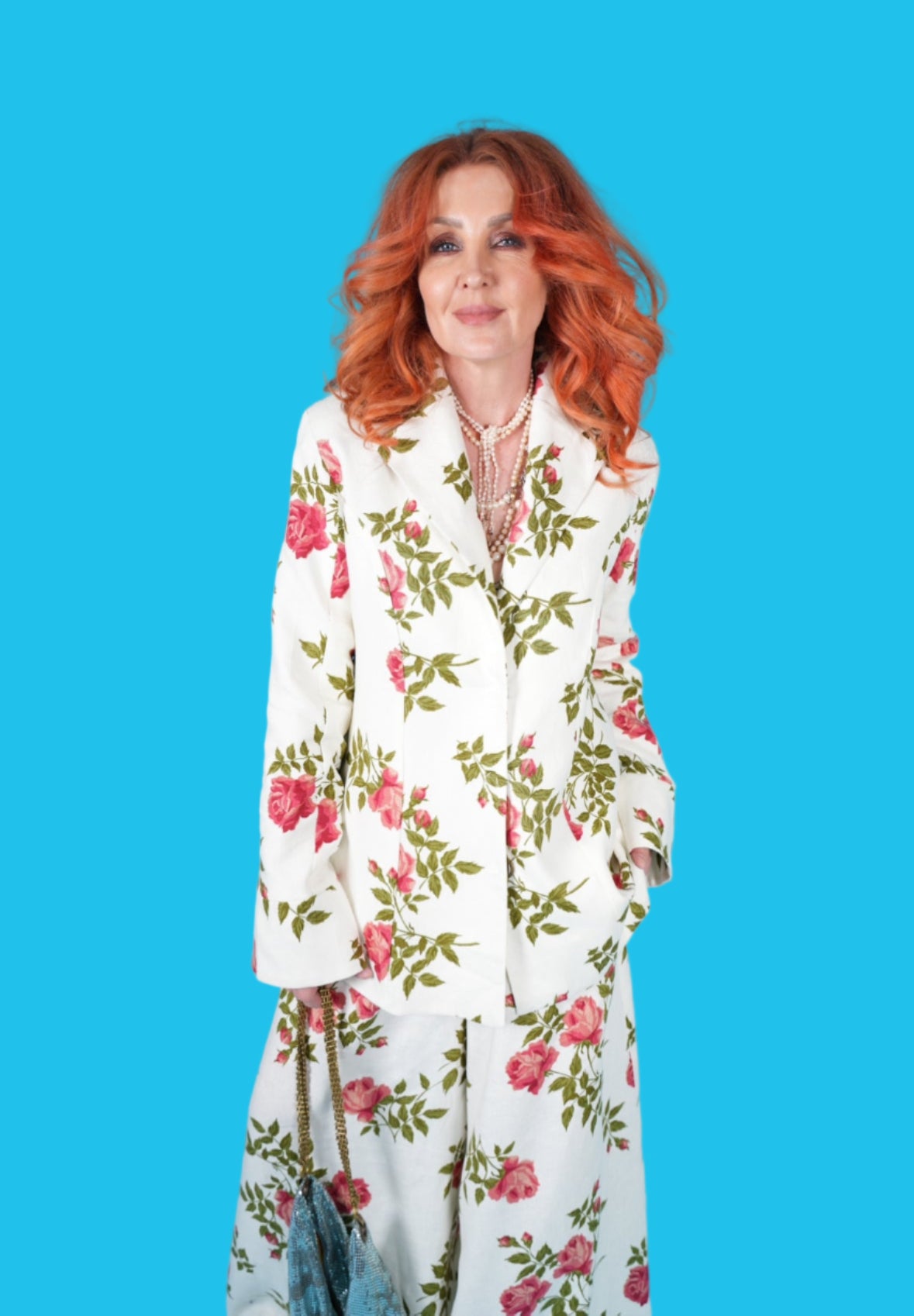 Classic Blazer in Italian Rose Linen