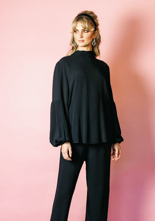 Romantics Top in Black