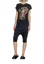 Load image into Gallery viewer, Luxe Highrise Shorts Navy - Empire Rose