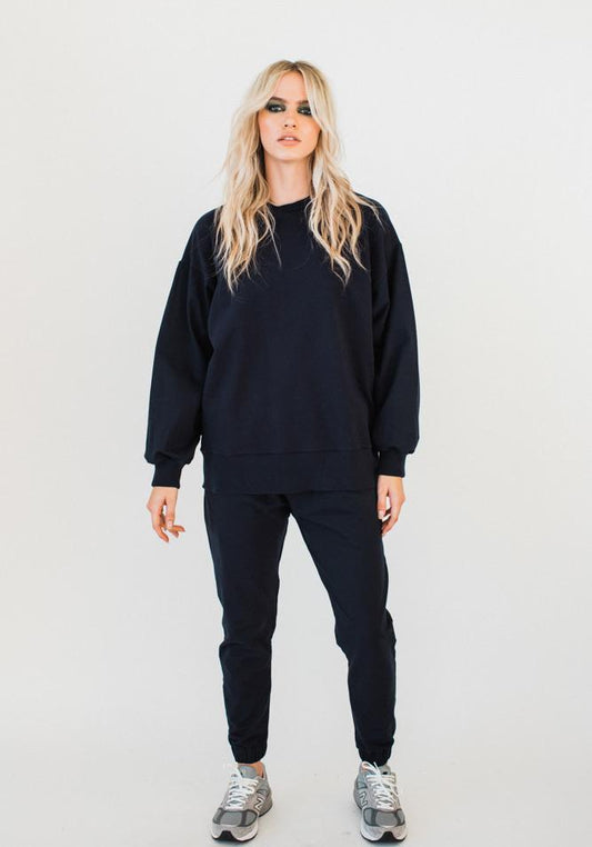 Olympia Sweat Pants Navy