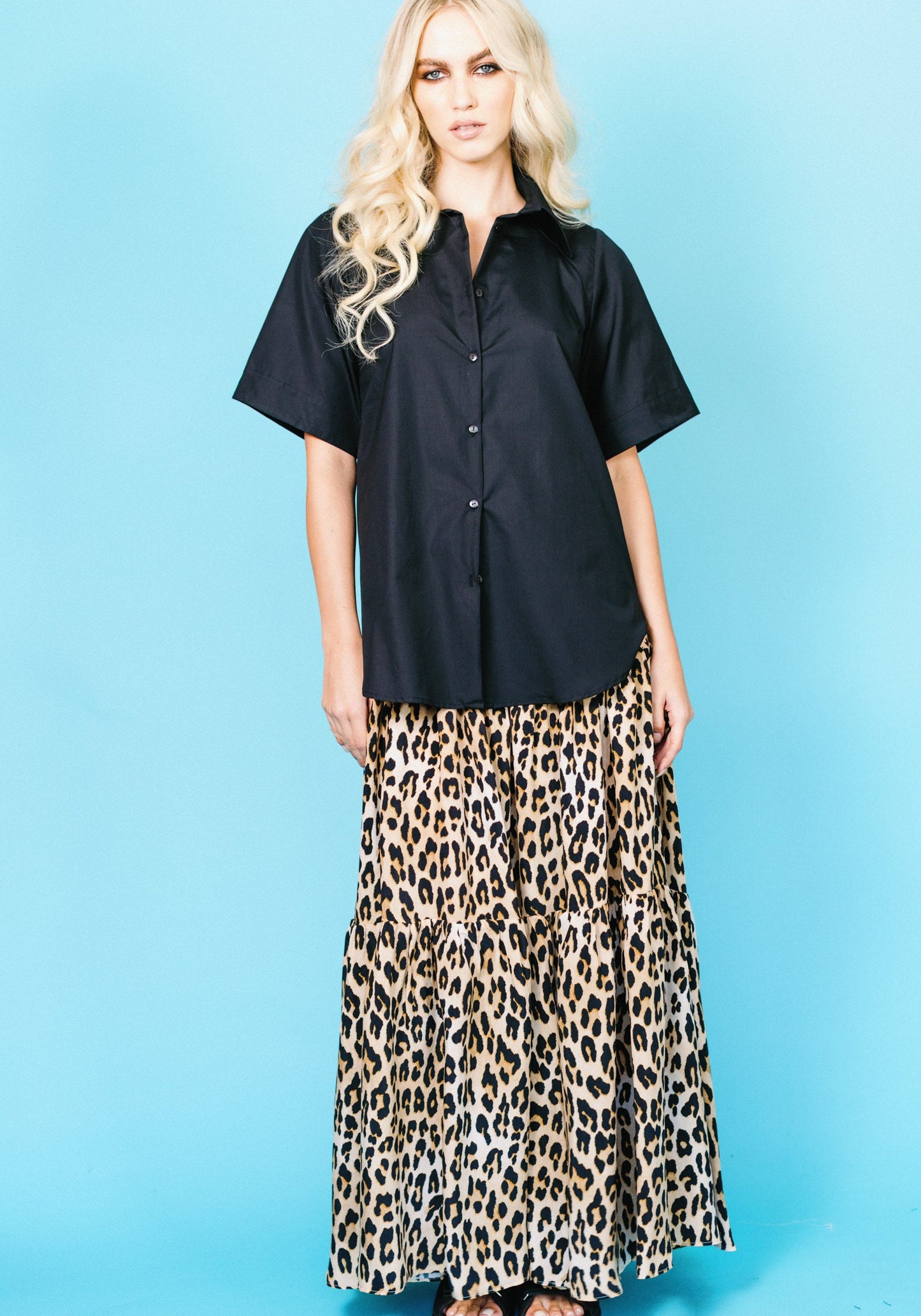 Resort Shirt in Black