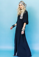 Load image into Gallery viewer, Garden Party Dress in Black