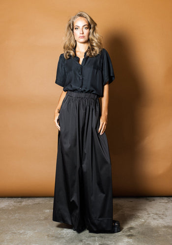 Luxe Maxi Skirt in Black