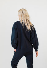Load image into Gallery viewer, Olympia Sweat Top Navy